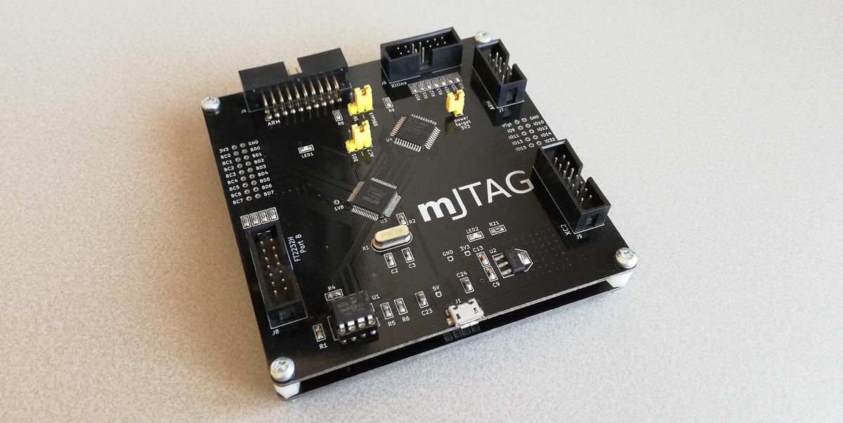 mJTAG programmer based on the Bus Blaster project